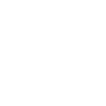 A green and white icon of a building.